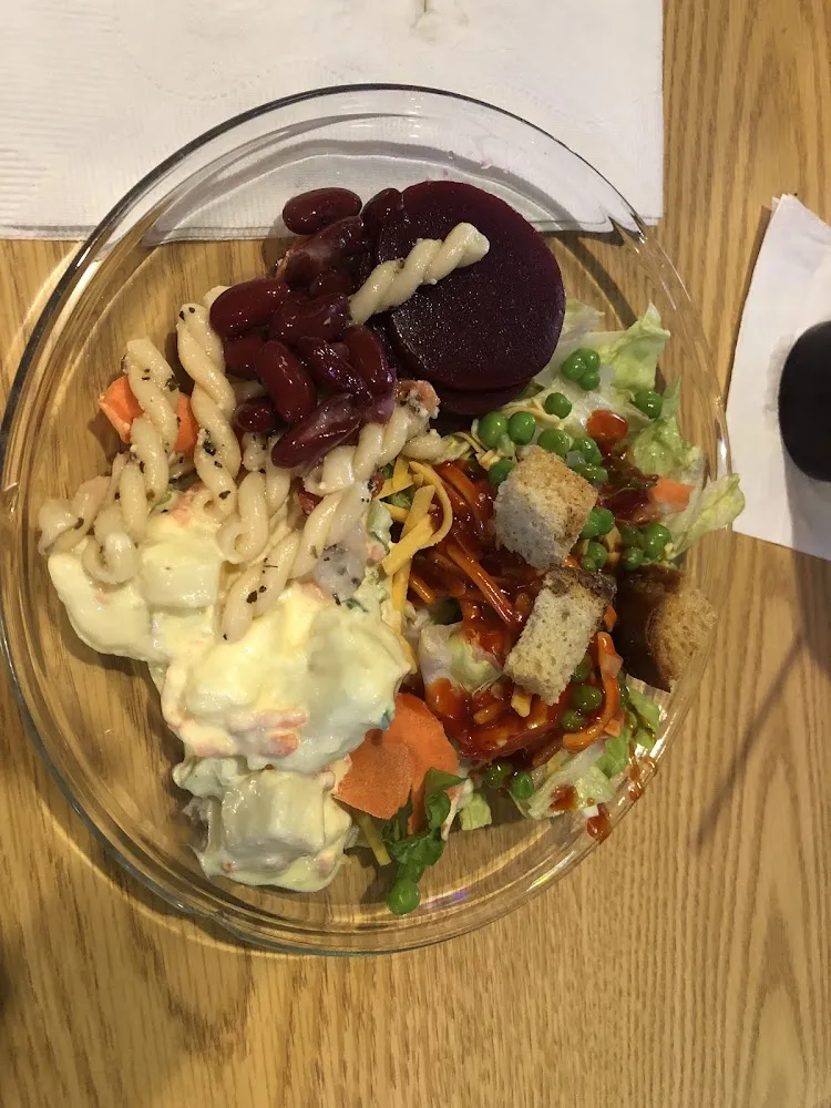Assorted Salad Bar Offerings